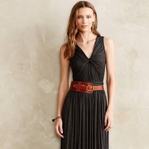 Anthropologie Maxi Dress with Knot Detail